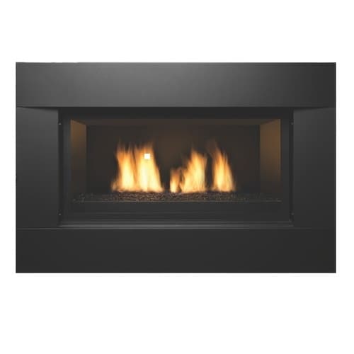 Sierra Flame 36-in Newcomb Deluxe Direct Vent Liner Fireplace, Liquid Propane