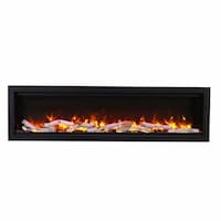 50-in Symmetry Bespoke Electric Fireplace w/ Remote & WiFi