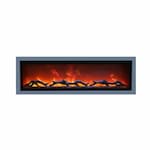 Remii 32-in Surround for WM Series Clean Face Electric Fireplace, Dark Grey