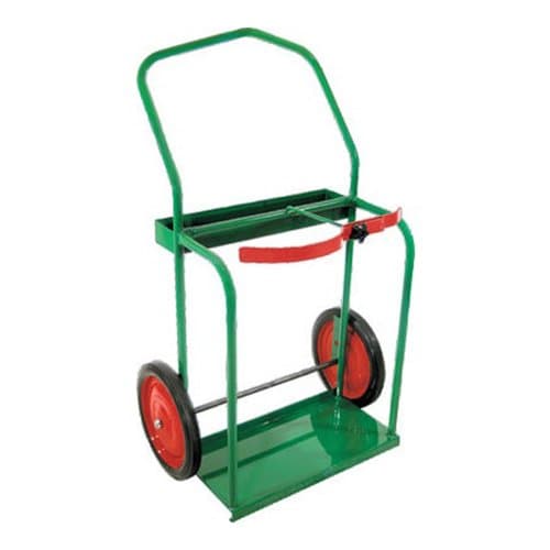 Anthony Welded High Rail Frame Dual Cylinder Cart- Large Set