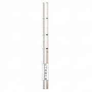 8-ft Telescoping Rod, Feet/Inches/8ths, Aluminum
