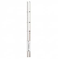 8-ft Telescoping Rod, Feet/Inches/8ths, Aluminum