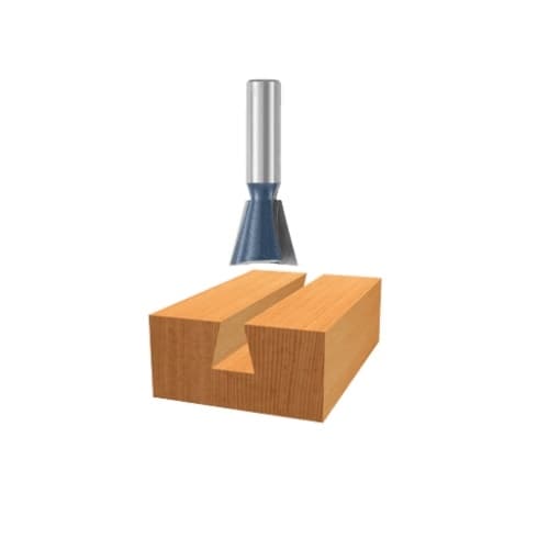 Bosch 14 Degree x 1-in Dovetail Bit, Carbide Tipped