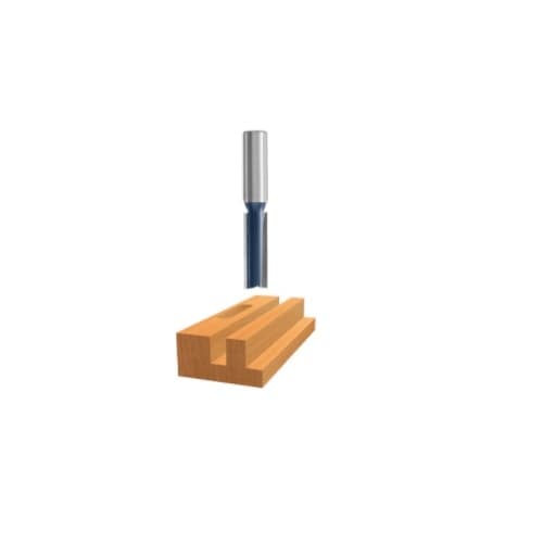 Bosch 3/8-in x 1-in Straight Bit, Carbide Tipped, 2-Flute