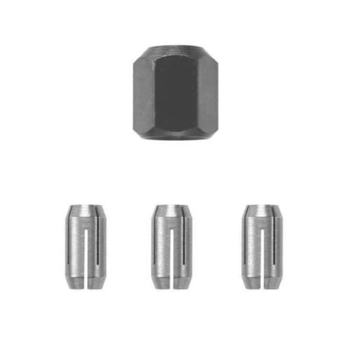 Bosch 1/8-in to 1/4-in Collet and Nut Kit