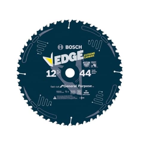 Bosch 12-in Edge Circular Saw Blade, General Purpose, 44 Tooth