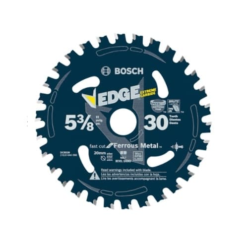 Bosch 5-3/8-in Edge Circular Saw Blade, Ferrous Metal Cutting, 30 Tooth