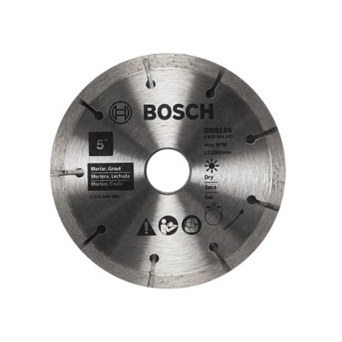 Bosch 5-in Standard Tuckpointing Diamond Blade, Segmented, Double Blade