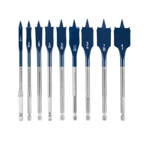 Bosch 9 pc. Daredevil Spade Bit Set, Standard Length