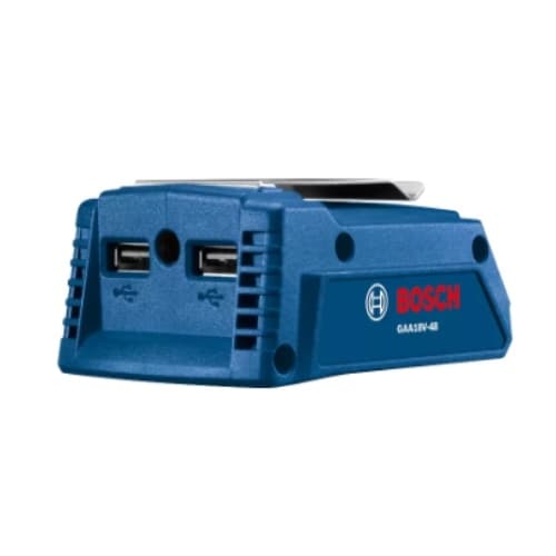 Bosch Dual USB Portable Power Adapter, 18V