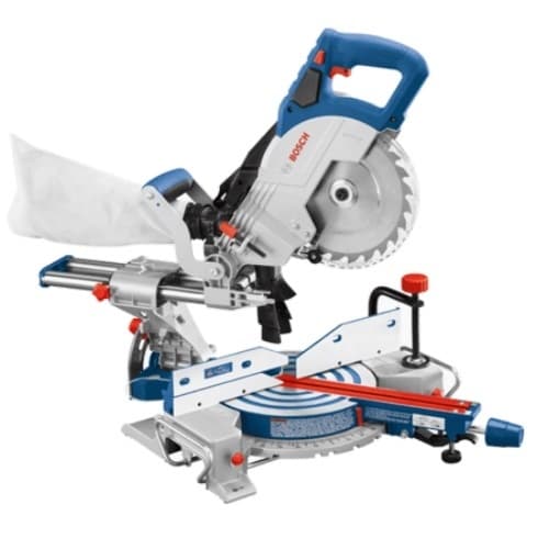 Bosch 7.25-in Single-Bevel Slide Miter Saw, 18V