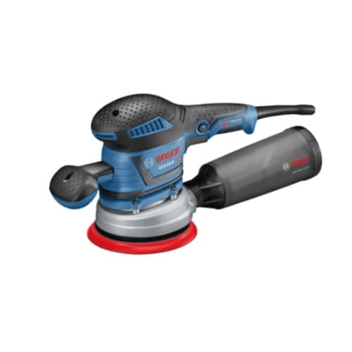 Bosch 6-in Random Orbit Sander & Polisher w/ Multi-Hole Pad & Dust Cannister