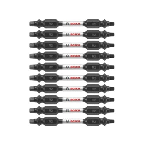 Bosch 2-1/2-in Impact Tough Double-Ended Bit, R2, 10 Pack