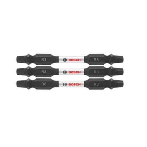 Bosch 2-1/2-in Impact Tough Double-Ended Bit, R3, 3 Pack