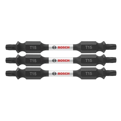 Bosch 2-1/2-in Impact Tough Double-Ended Bit, T15, 3 Pack