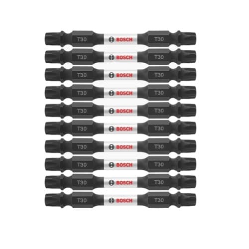 Bosch 2-1/2-in Impact Tough Double-Ended Bit, T30, 10 Pack