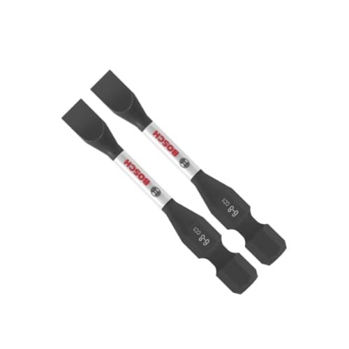 Bosch 2-in Driven Impact Power Bit, SL6-8, 2 Pack