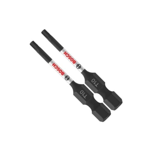 Bosch 2-in Impact Tough Power Bit, T10, 2 Pack