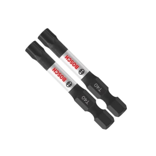 Bosch 2-in Impact Tough Power Bit, T40, 2 Pack