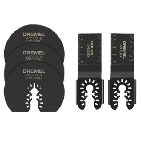 Dremel Cutting Accessory Kit, 5 Piece, Universal Dual Interface