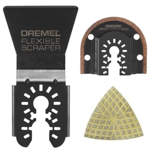 Dremel Grout Removal Kit, Universal Dual Interface