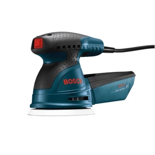 Bosch 5-in Single Speed Random Orbit Palm Sander & Polisher, 2.5A, 120V