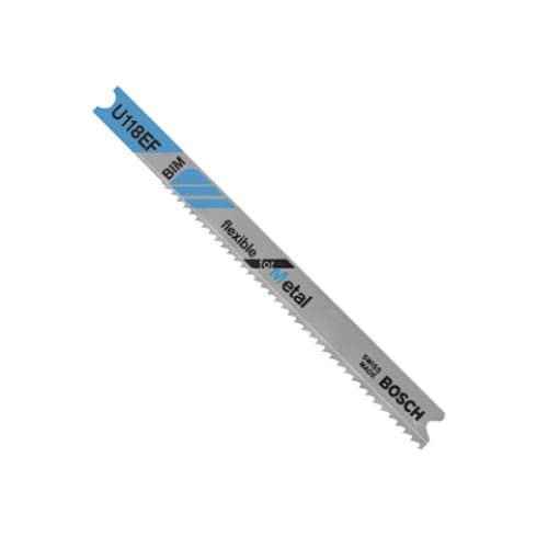 Bosch 3-1/8-in Jig Saw Blade, U-Shank, Metal, 14-18P TPI, 5 Pack