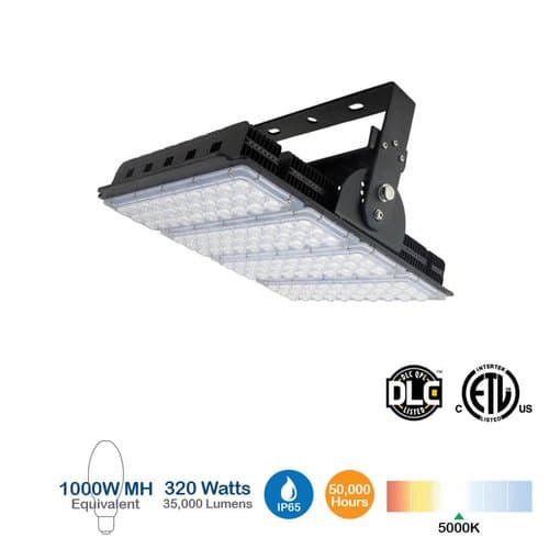 NovaLux 320W LED High Bay Light, 1000W MH Replacement, 41600 Lumens, 5000K
