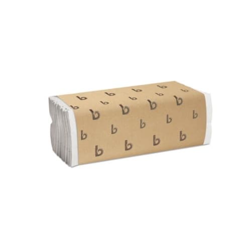 Boardwalk White 1-Ply C-Fold Paper Towels