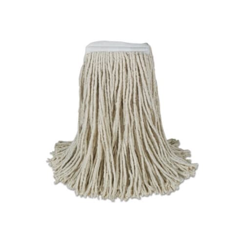 Boardwalk White, 4-Ply Cut End Cotton Mop Head-32-oz