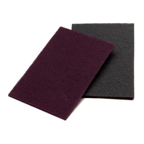 Carborundum Hand Pads, Very Fine, Maroon