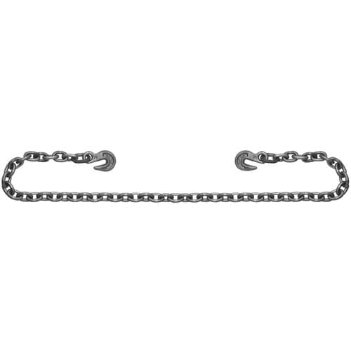 Campbell 3/8"X20' Carbon Steel Binder Chains Clevis Grab