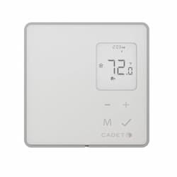 Cadet 4000W Programmable Thermostat, Single Pole, 16.7 Amp, 120V/208V/240V, White