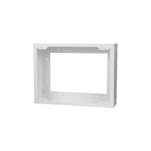 Cadet Com-Pak Twin Series 4" Wall Heater Metal Mount Adapter, White