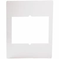 Com-Pak Twin Series 22" Wall Heater Metal Adapter Plate, White