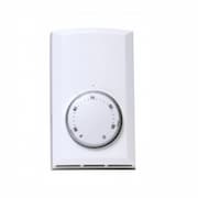 Cadet Single Pole Wall Mount Thermostat, Non-Programmable, 22 Amp, White