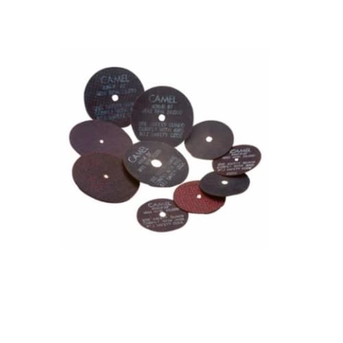 CGW Abrasives 3-in High-Speed Cutting Wheel, 36 Grit, Aluminum Oxide, Resin Bond