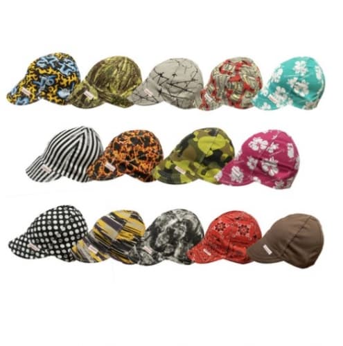 Comeaux Welding Cap, Size 6-5/8, Assorted Print