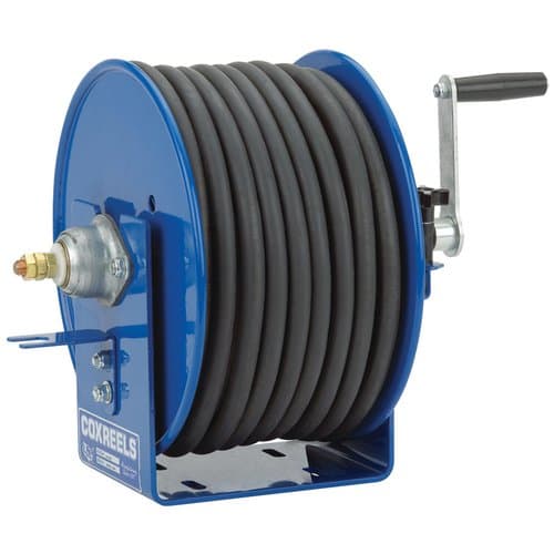 Coxreels 1 /0 AWG Challenger Hand Crank Welding Cable Reel