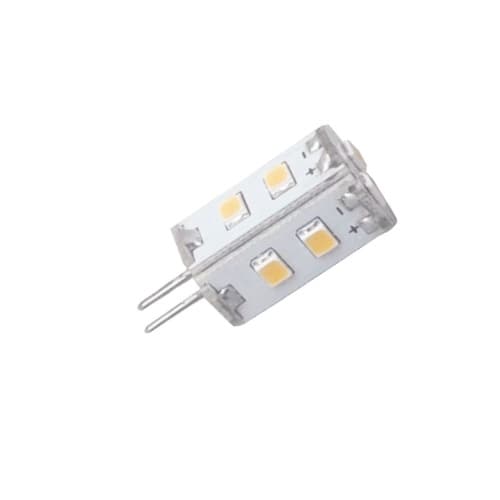 CyberTech 1.5W LED JC Lamp, G4, 100 lm, 10V-14V, 4000K