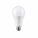 CyberTech 26W LED A23 Bulb, Dimmable, E26, 3005 lm, 120V, 2700K