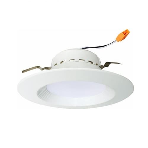 CyberTech 4" 10W LED Baffled Recessed Can Retrofit Kit, 60W Inc. Retrofit, Dim, 700 lm, 4000K