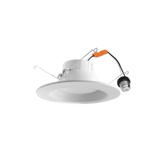 CyberTech 6" 12W LED Baffled Recessed Can Retrofit Kit, 65W Inc. Retrofit, Dim, 720 lm, 4000K