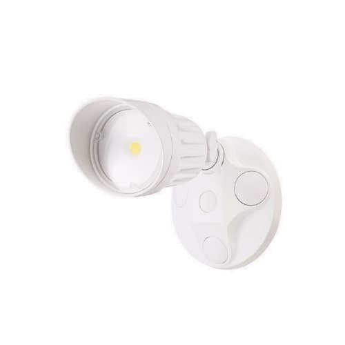 CyberTech 10W LED Single Head Security Light, 820 lm, 5000K, White