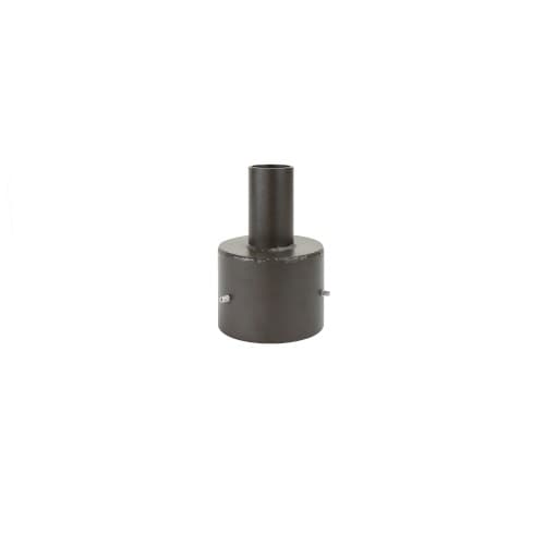 CyberTech 5" Round Pole Mount with 2-3/8" Tenon, Bronze