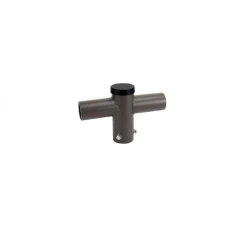 CyberTech 180 Degree Post-Top Bracket with 2-3/8" Tenon, Bronze