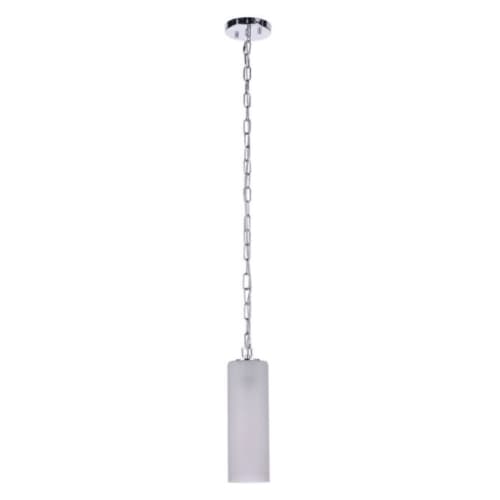 Craftmade Myos Mini Pendant Fixture w/o Bulb, 1 Light, E26, Chrome