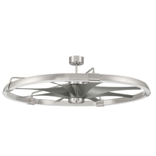 Craftmade 52-in 35W Axel Ceiling Fan w/ Wi-Fi & Bulb, 6-Speed, 8-Blade, Nickel