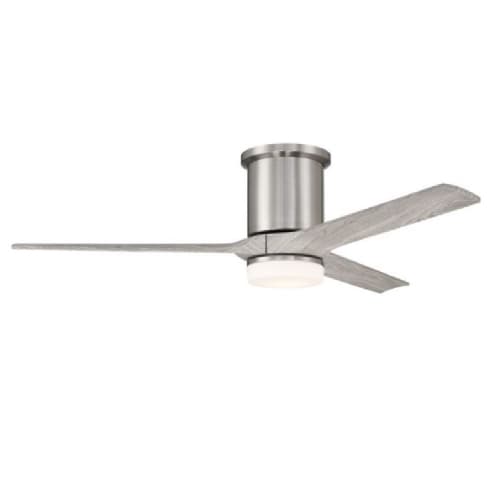 Craftmade 60-in 67W Burke Ceiling Fan w/ Wi-Fi & Bulb, 3-Speed, 3-Blade, Nickel