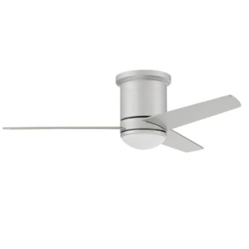 Craftmade 52-in 57W Cole Ceiling Fan w/ Bulb, 3-Speed, 3-Blade, Nickel/Driftwood